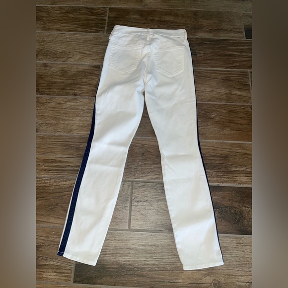 Mother Denim Looker Ankle in Glass Slipper Racer Size 24 - Picture 4 of 7